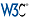 Copyright : Logo W3C